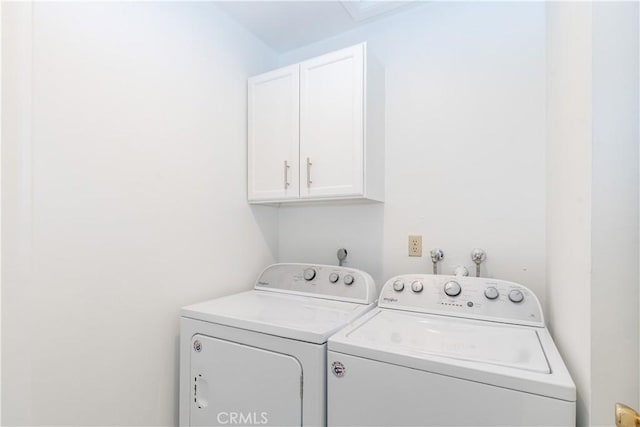 415 7th, Paso Robles, CA 93446 - laundry area featuring washing machine and dryer and cabinet space