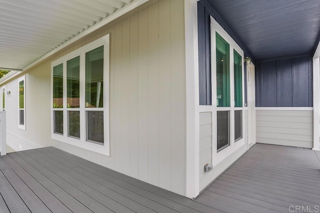 view of deck