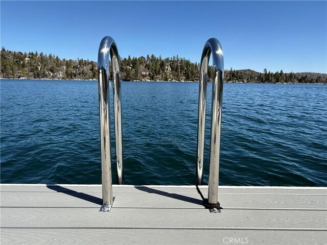 693 Old Meadow Pl, Lake Arrowhead, CA 92352 - view of dock featuring a water view