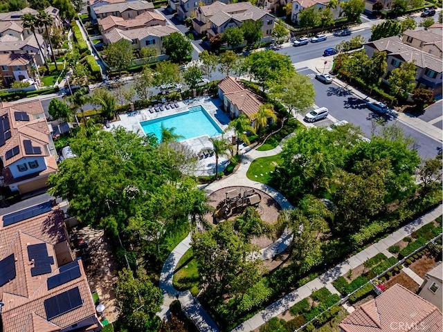 35806 Springvale Ln Unit 2, Murrieta, CA 92562 - aerial perspective of suburban area featuring a pool