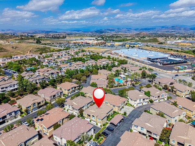 35806 Springvale Ln Unit 2, Murrieta, CA 92562 - aerial view of property and surrounding area with a mountain backdrop