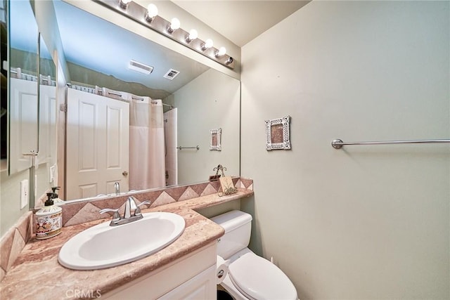 1961 W Snead St, La Habra, CA 90631 - full bath with toilet, vanity, and a shower with curtain