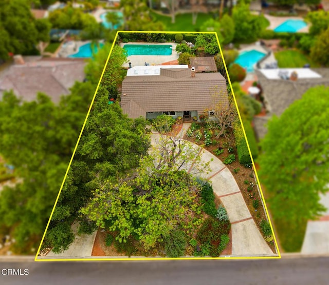 bird's eye view