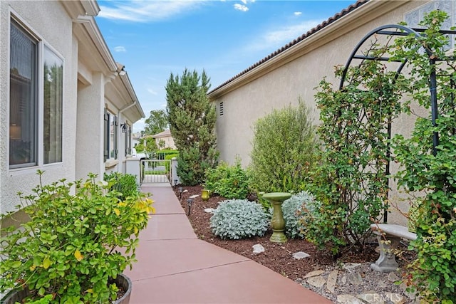 40310 Via Tonada, Murrieta, CA 92562 - view of yard featuring a gate