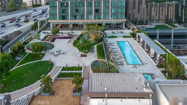 bird's eye view
