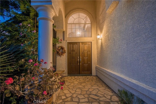 31384 Corte Tunas, Temecula, CA 92592 - view of exterior entry featuring stucco siding