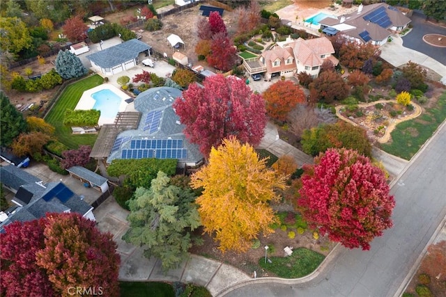 650 Crimson Ct, Chico, CA 95973 - aerial view of a pool area
