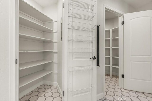 view of pantry