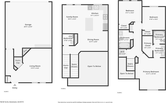 763 W 1st St Unit 80, Claremont, CA 91711 - plan