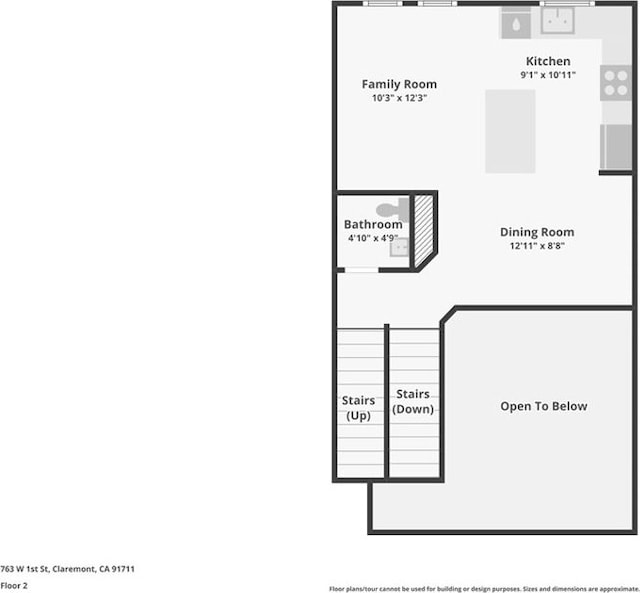 763 W 1st St Unit 80, Claremont, CA 91711 - plan