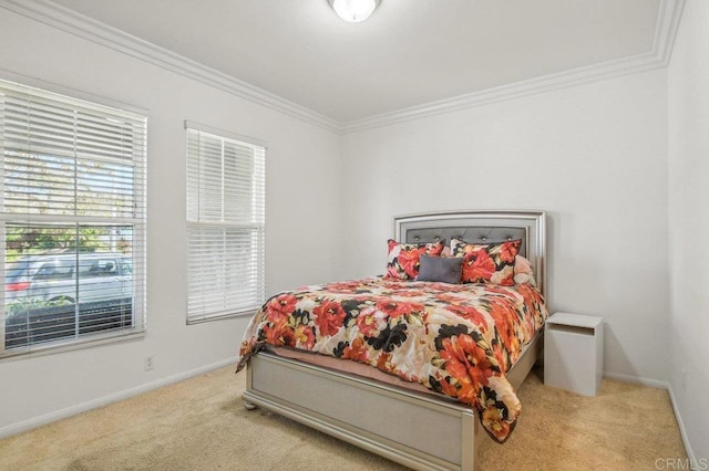 1450 Oakpoint Ave, Chula Vista, CA 91913 - carpeted bedroom with ornamental molding and baseboards
