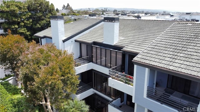 view of property