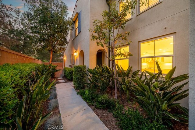 130 Borrego, Irvine, CA 92618 - view of side of property with stucco siding