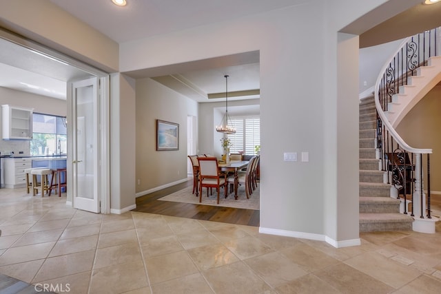 44 Water Lily Way, Coto De Caza, CA 92679 - interior space with baseboards, a wealth of natural light, and stairs