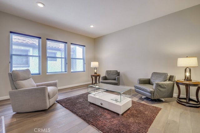 44 Water Lily Way, Coto De Caza, CA 92679 - living area with light wood-style flooring, baseboards, and recessed lighting