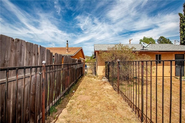 14306 Boxtree St, Lake Hughes, CA 93532 - view of yard featuring a fenced backyard