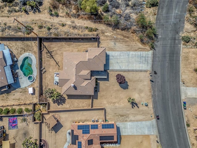 7625 Pinon Dr, Yucca Valley, CA 92284 - aerial view of a pool area