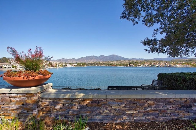 22911 Via Santiago, Mission Viejo, CA 92691 - property view of water featuring a mountain view