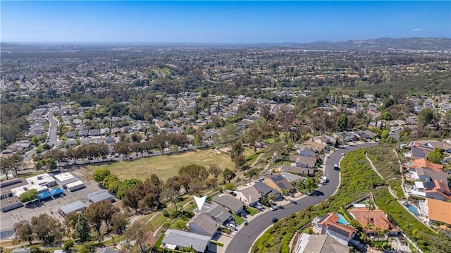 22911 Via Santiago, Mission Viejo, CA 92691 - birds eye view of property with a mountain view and a residential view