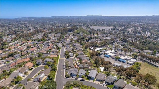 22911 Via Santiago, Mission Viejo, CA 92691 - bird's eye view featuring a mountain view and a residential view