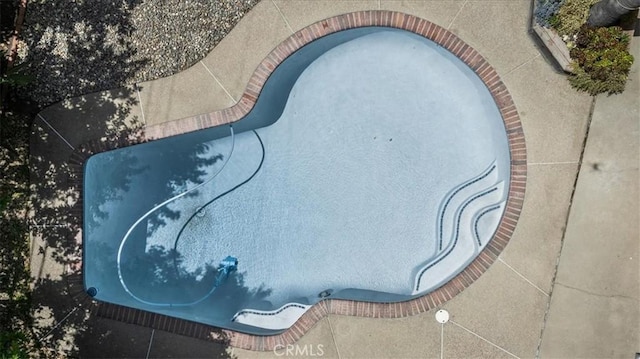 view of pool