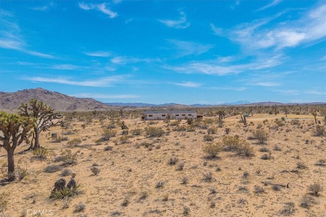 3170 Wesley Rd, Joshua Tree, CA 92252 - view of mountain background with a desert landscape and rural landscape