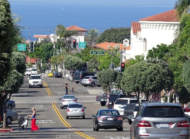 9 Gema, San Clemente, CA 92672 - view of asphalt street with a water view and traffic lights