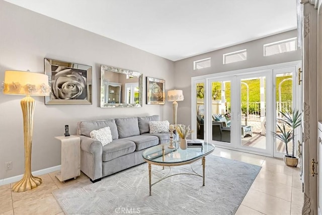 9 Gema, San Clemente, CA 92672 - tiled living room with baseboards