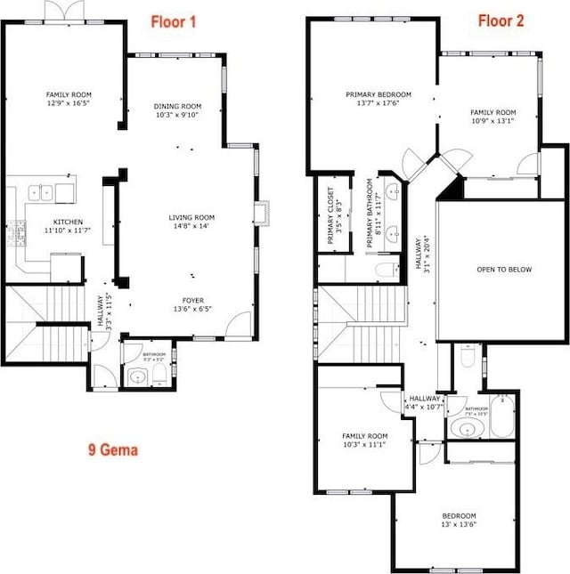9 Gema, San Clemente, CA 92672 - property floor plan