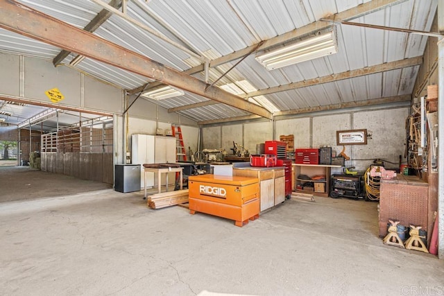 2815 Miller Valley Rd, Pine Valley, CA 91962 - garage with a workshop area