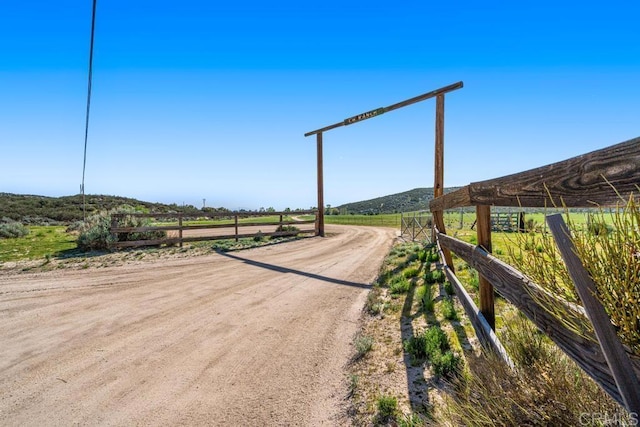 2815 Miller Valley Rd, Pine Valley, CA 91962 - view of street with a rural view