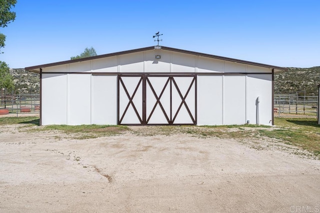 2815 Miller Valley Rd, Pine Valley, CA 91962 - view of pole building with fence
