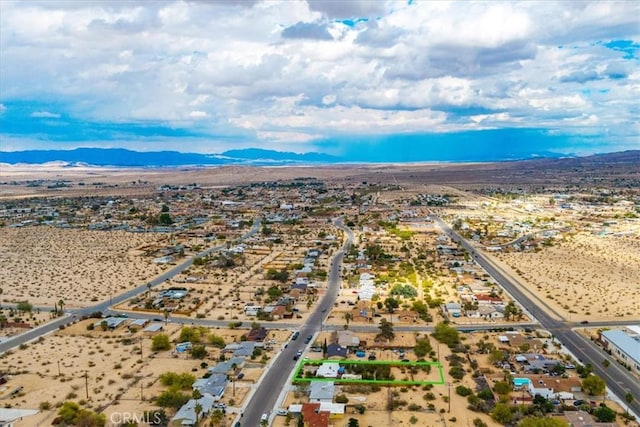 73203 Sun Valley Dr Unit 29, Palms, CA 92277 - drone / aerial view of a mountain backdrop