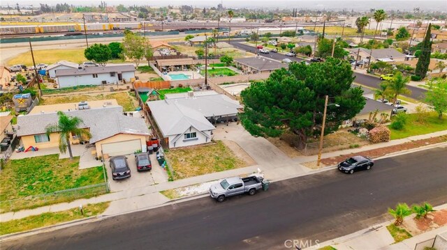 1924 Hunter Rd, Colton, CA 92324 - aerial perspective of suburban area