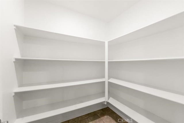 view of storage area