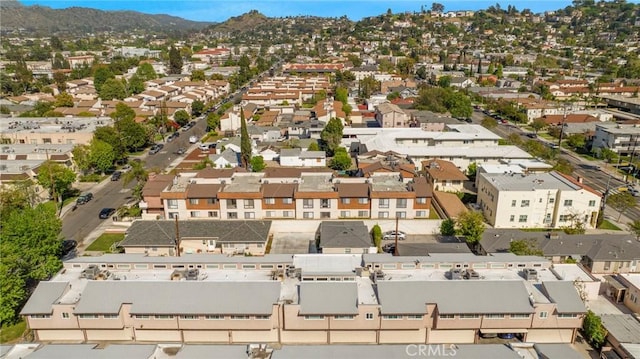 630 E Acacia Ave Unit 6, Glendale, CA 91205 - birds eye view of property featuring a residential view and a mountain view