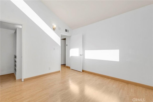 630 E Acacia Ave Unit 6, Glendale, CA 91205 - spare room with baseboards, light wood finished floors, and visible vents