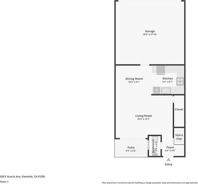 630 E Acacia Ave Unit 6, Glendale, CA 91205 - plan