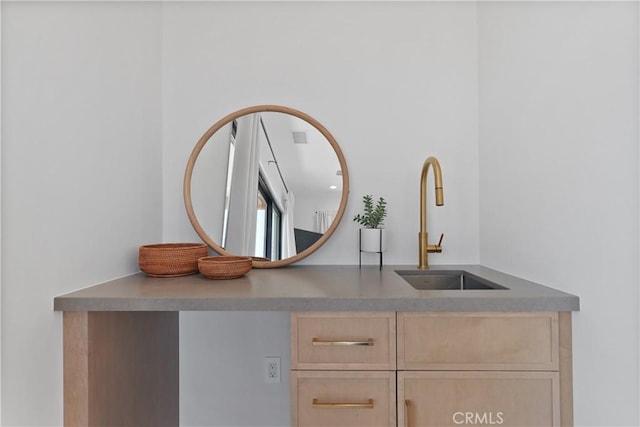 details with a sink