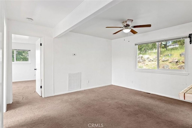 43 Zepher Way, Oroville, CA 95966 - carpeted empty room with a ceiling fan and baseboards