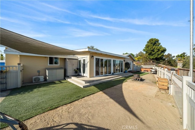 12521 Mcferon Rd, Poway, CA 92064 - back of house featuring a patio area and a cooling unit