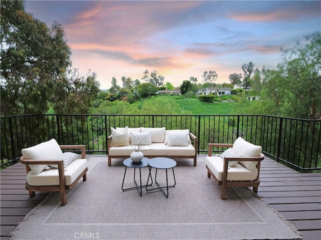 4300 Via Alondra, Palos Verdes Estates, CA 90274 - deck with an outdoor living space