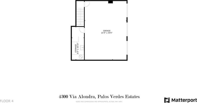 4300 Via Alondra, Palos Verdes Estates, CA 90274 - plan