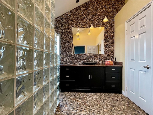 full bathroom featuring vanity