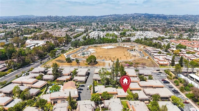 birds eye view of property featuring a residential view