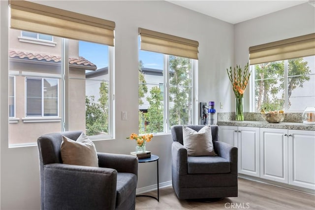 372 W Linden Dr, Orange, CA 92865 - sitting room with plenty of natural light and light wood-type flooring