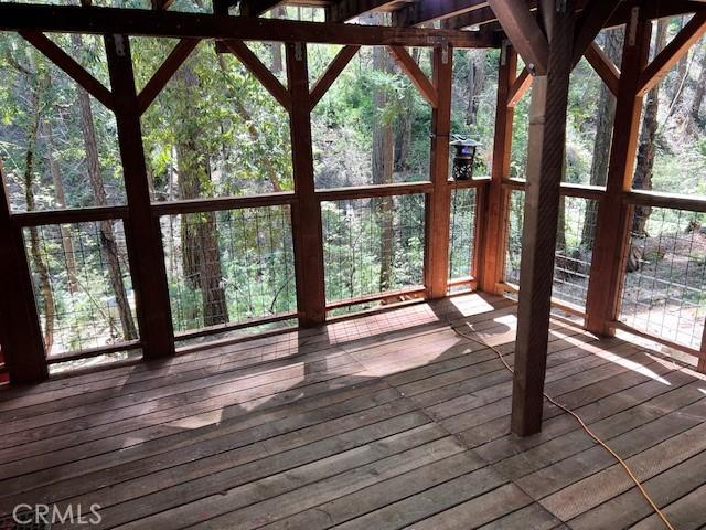 15 Toyon Trl, Berry Creek, CA 95916 - view of unfurnished sunroom