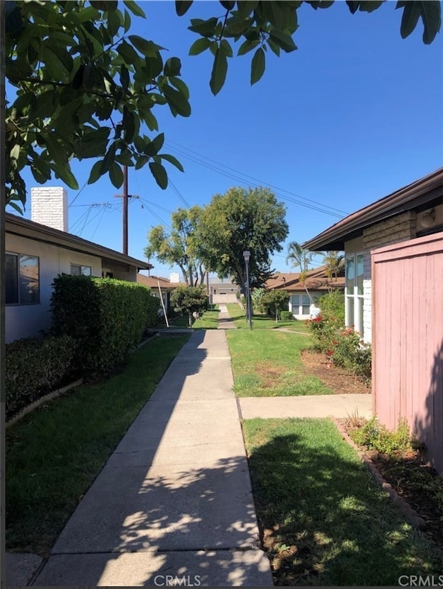 1800 E Heim Ave Unit 22, Orange, CA 92865 - view of home's community with a yard