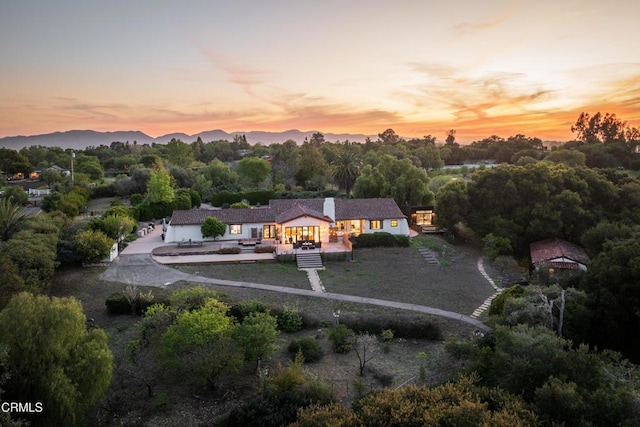 1270 Dove Meadow Rd, Solvang, CA 93463 - aerial overview of property's location