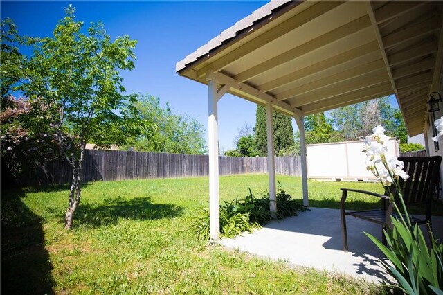 272 Rio Bravo Ct, Corning, CA 96021 - view of yard with a fenced backyard and a patio area